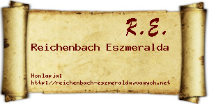 Reichenbach Eszmeralda névjegykártya